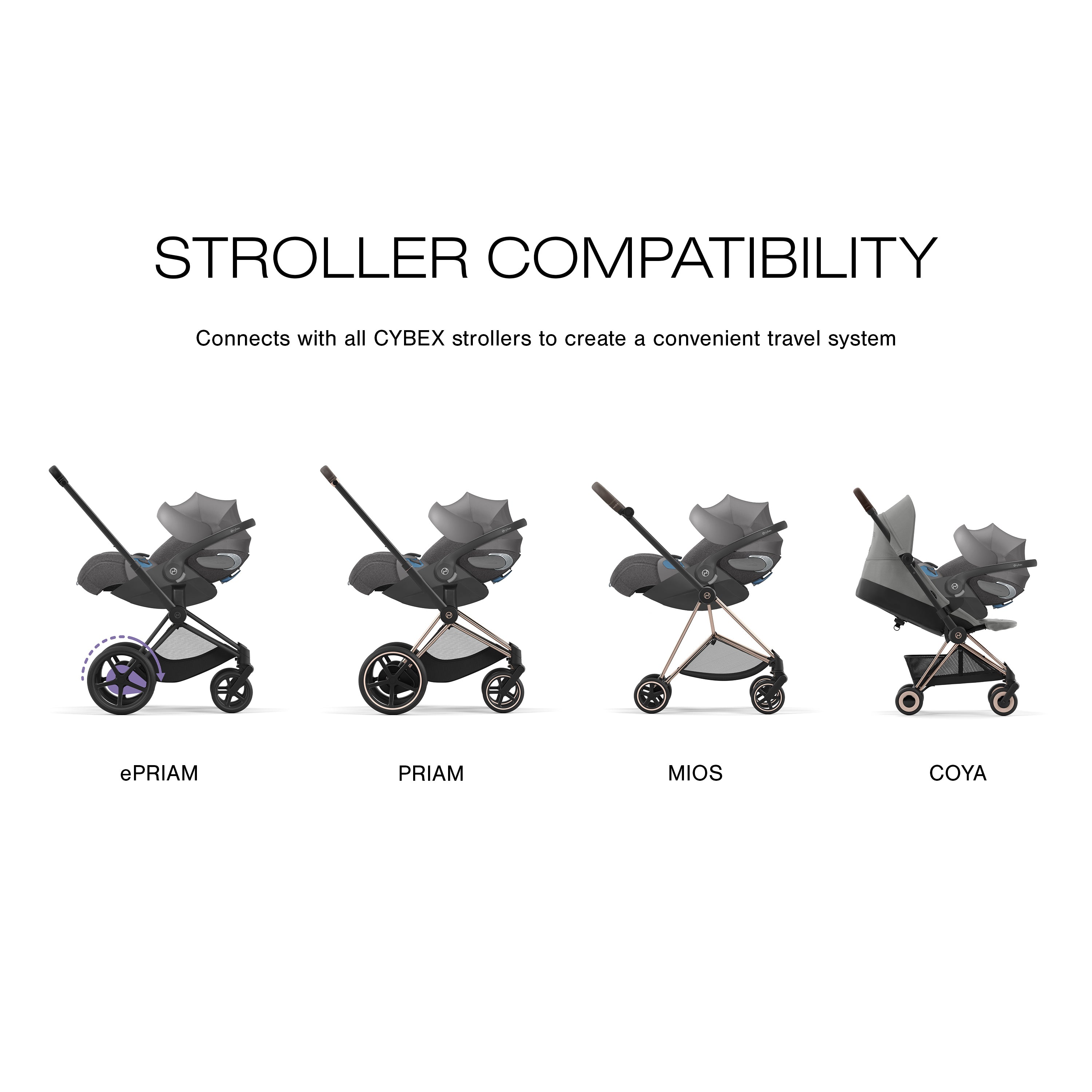 cybex cloud w Cloud T with Load Leg Base