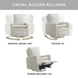 Oxford Baby Uptown Power Recliner - Bambi Baby