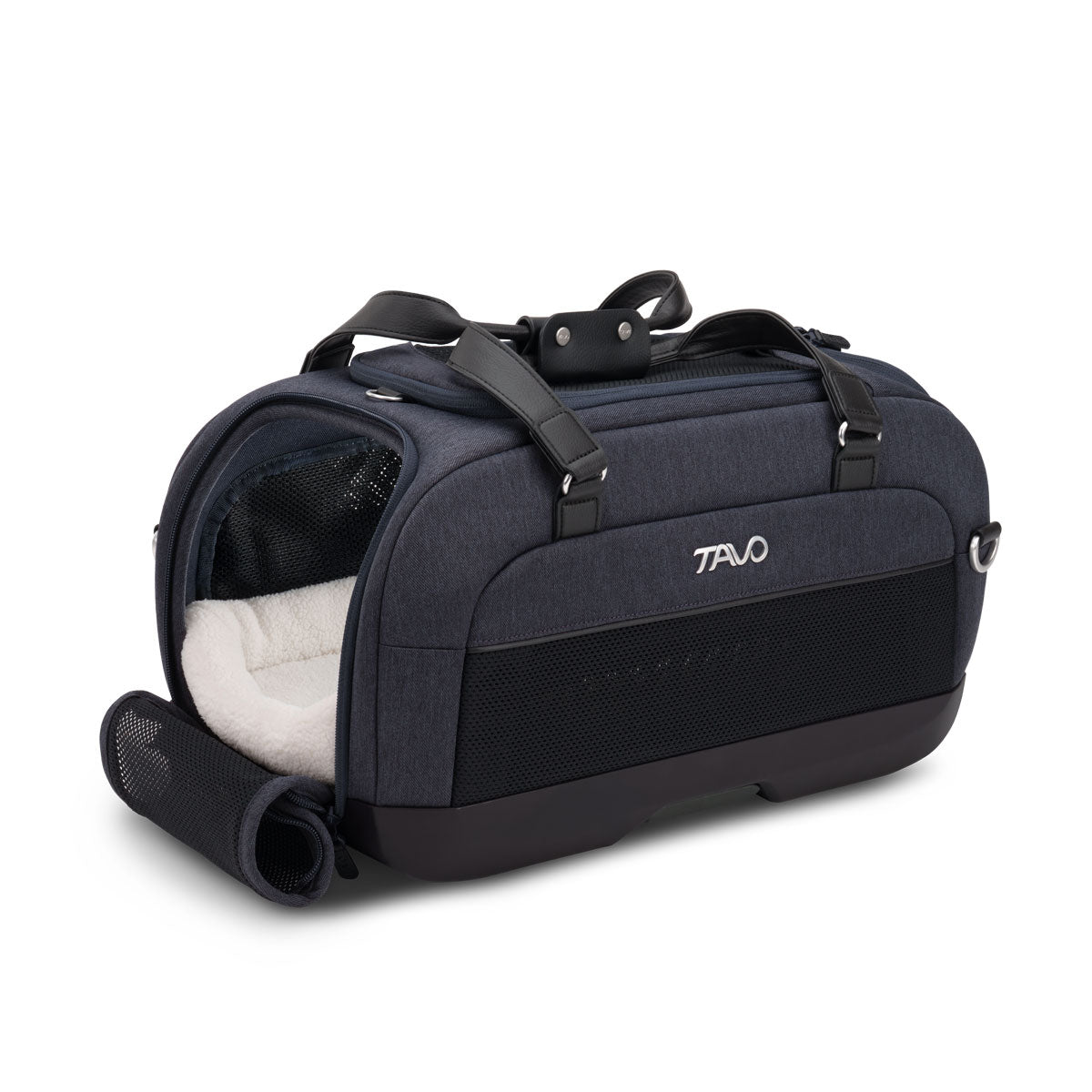 Tavo Dupree II Airline Carry-on Pet Car Seat em ônix- Bambi Baby