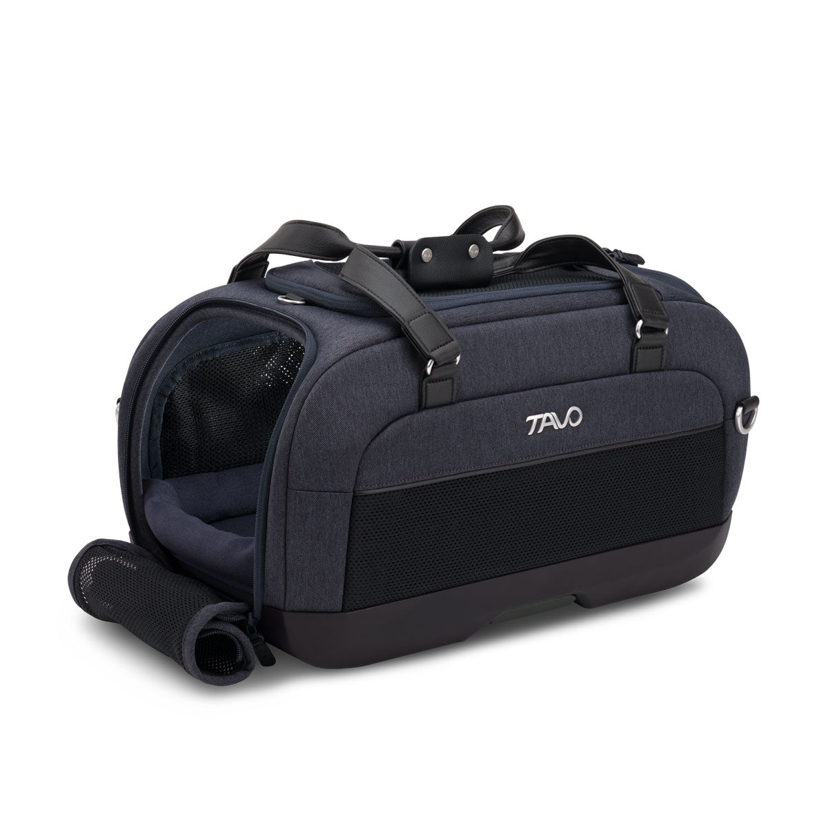 Tavo Dupree II Airline Carry-on Pet Car Seat em ônix- Bambi Baby