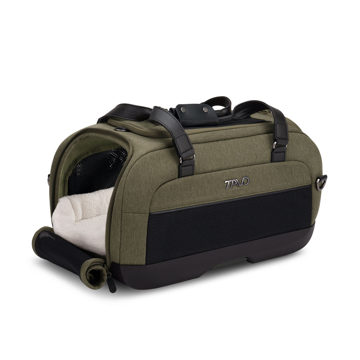 Tavo Dupree II Airline Carry-on Pet Car Seat em ônix- Bambi Baby