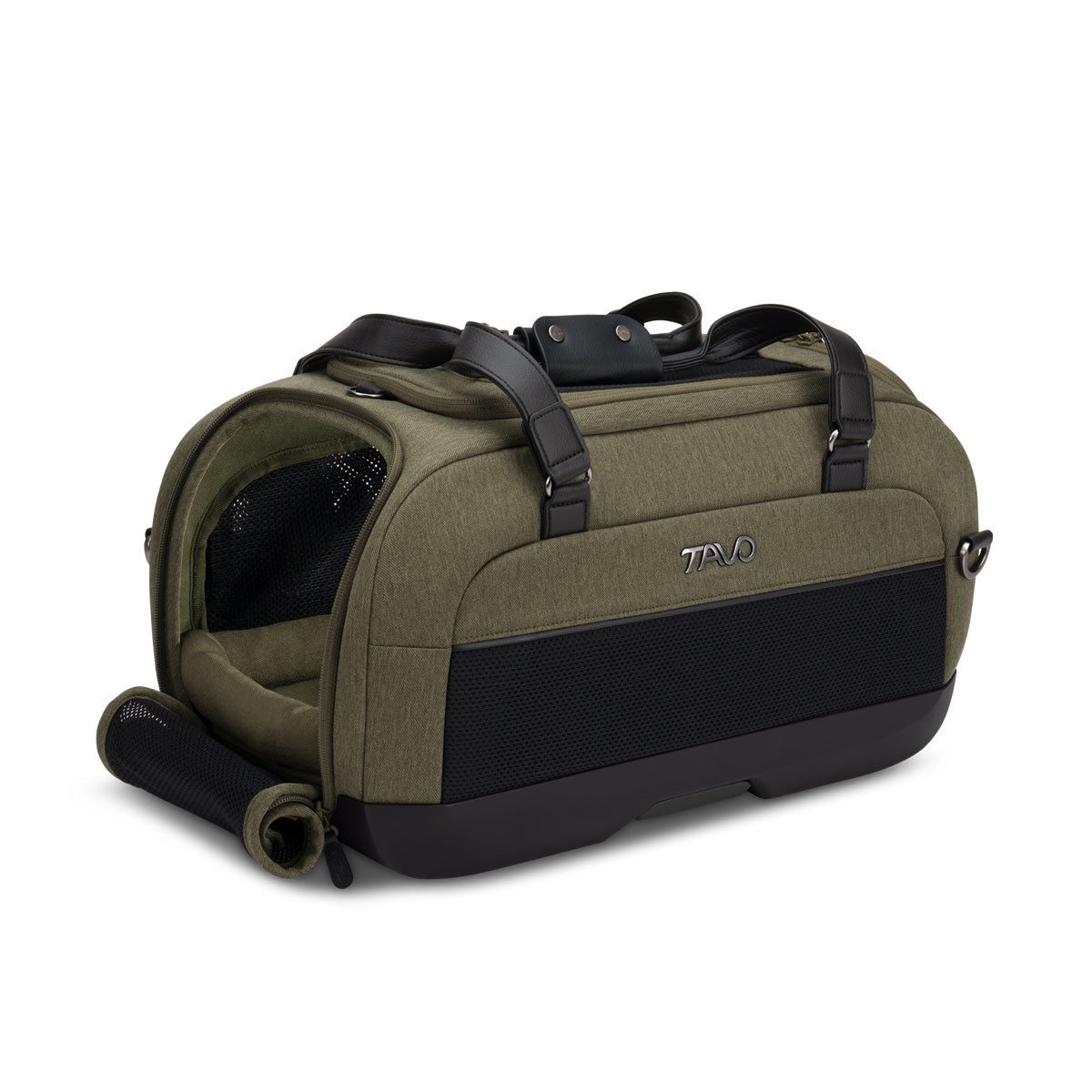 Tavo Dupree II Airline Carry-on Pet Car Seat em ônix- Bambi Baby