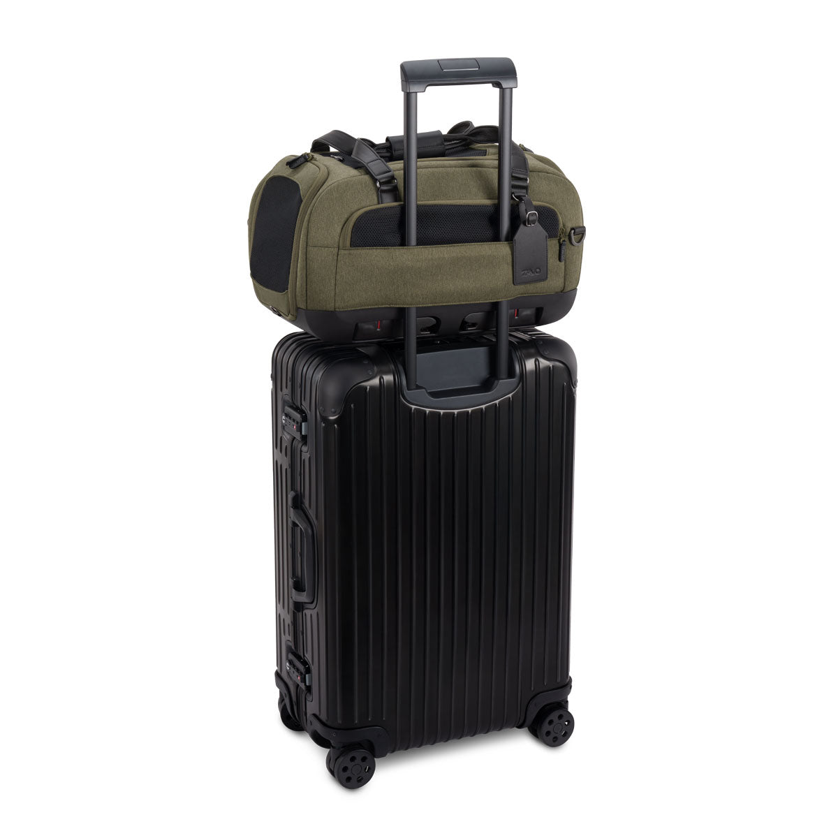 Tavo Dupree II Airline Carry-on Pet Car Seat em ônix- Bambi Baby