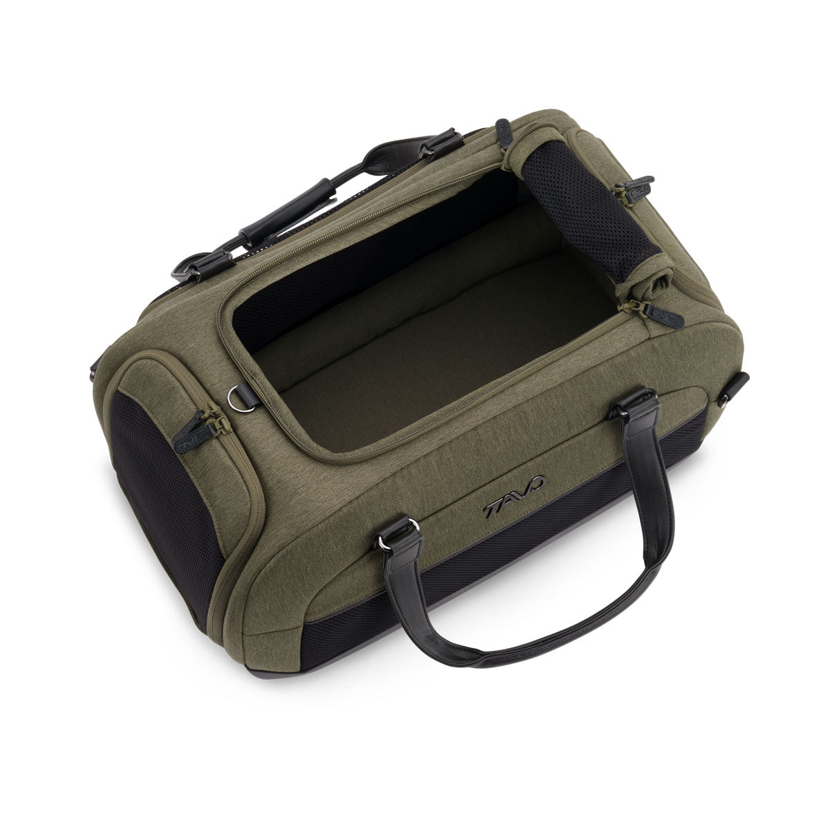 Tavo Dupree II Airline Carry-on Pet Car Seat em ônix- Bambi Baby
