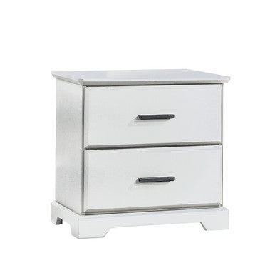 Natart Taylor Nightstand in White- Bambi Baby