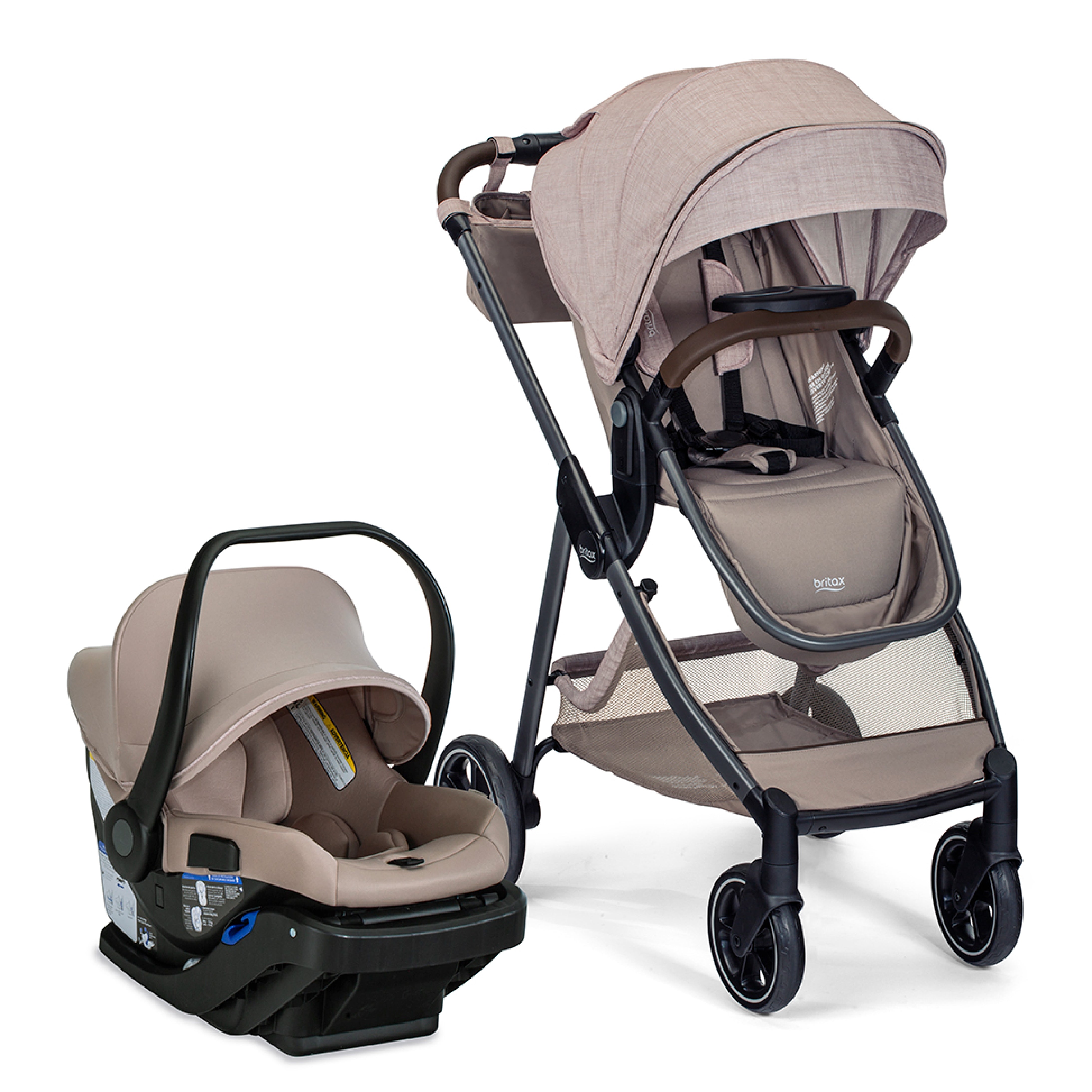 Britax Phases Travel System- Bambi Baby