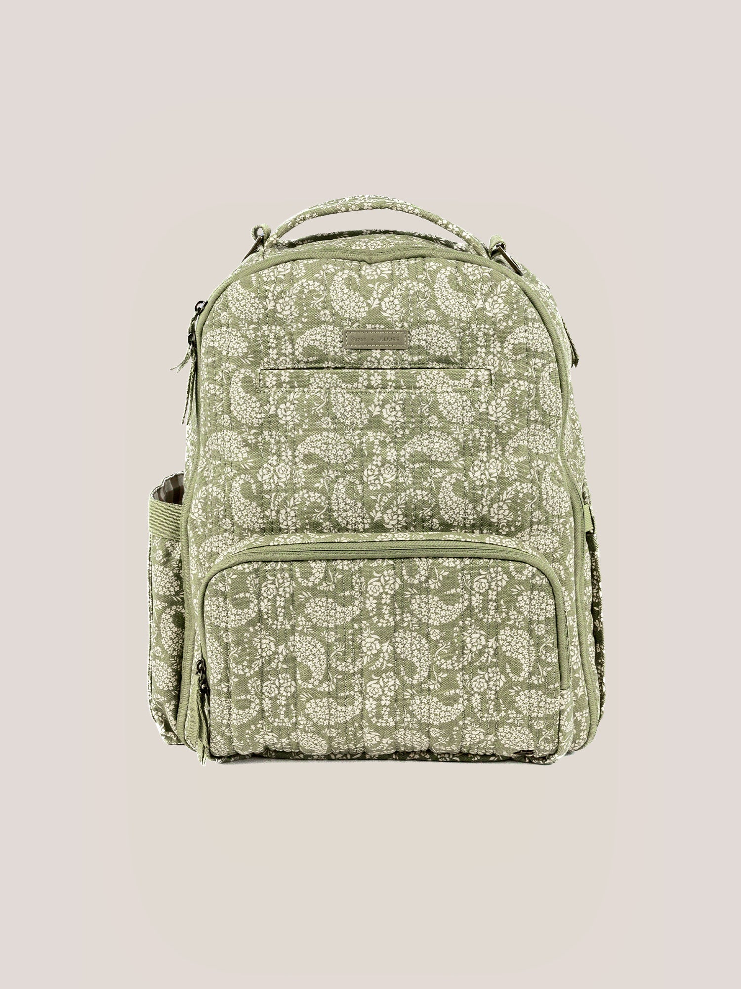 JuJuBe Sazan + JuJuBe Classic Diaper Backpack - Paisley Floral- Bambi Baby