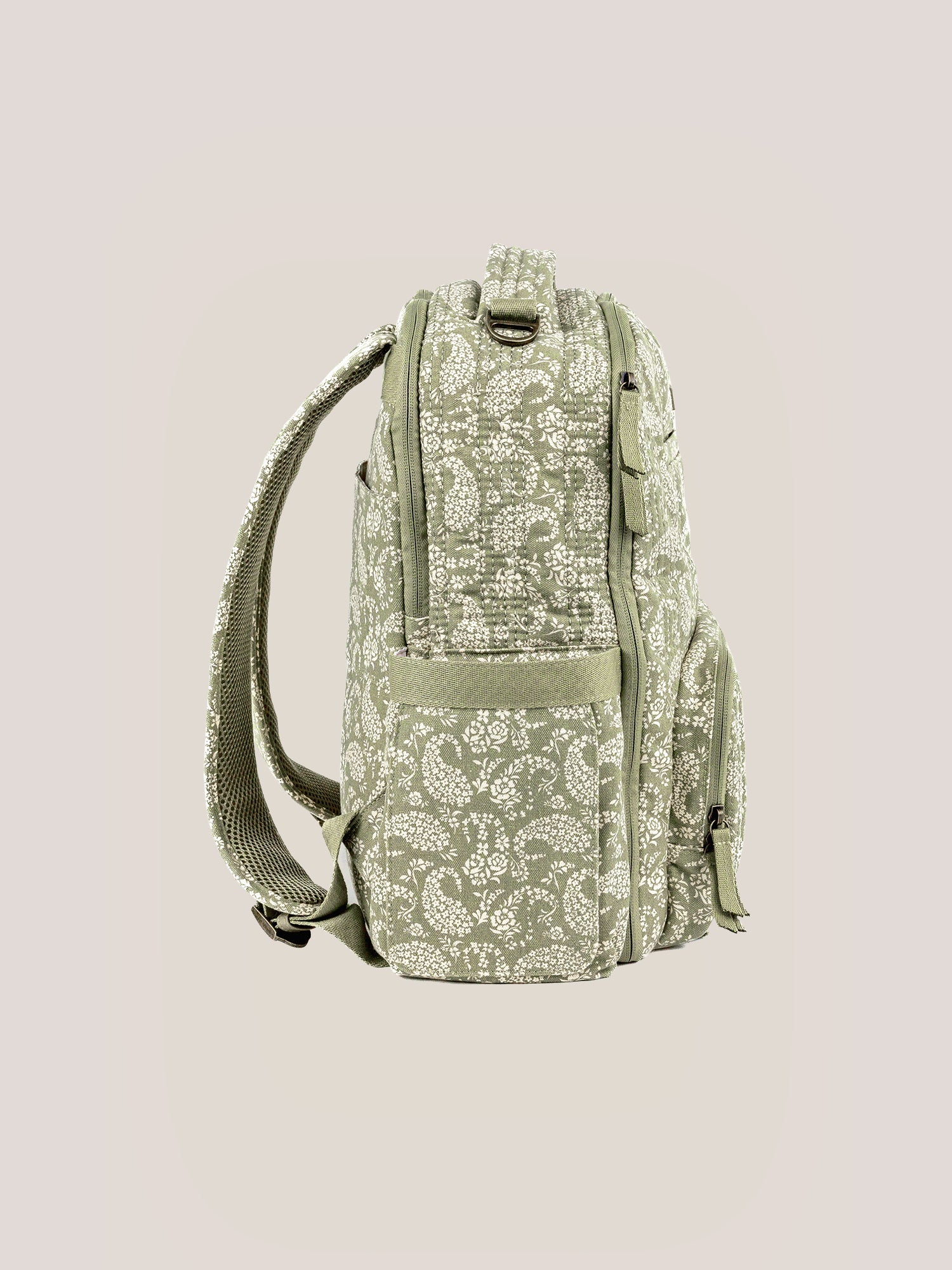 JuJuBe Sazan + JuJuBe Classic Diaper Backpack - Paisley Floral- Bambi Baby