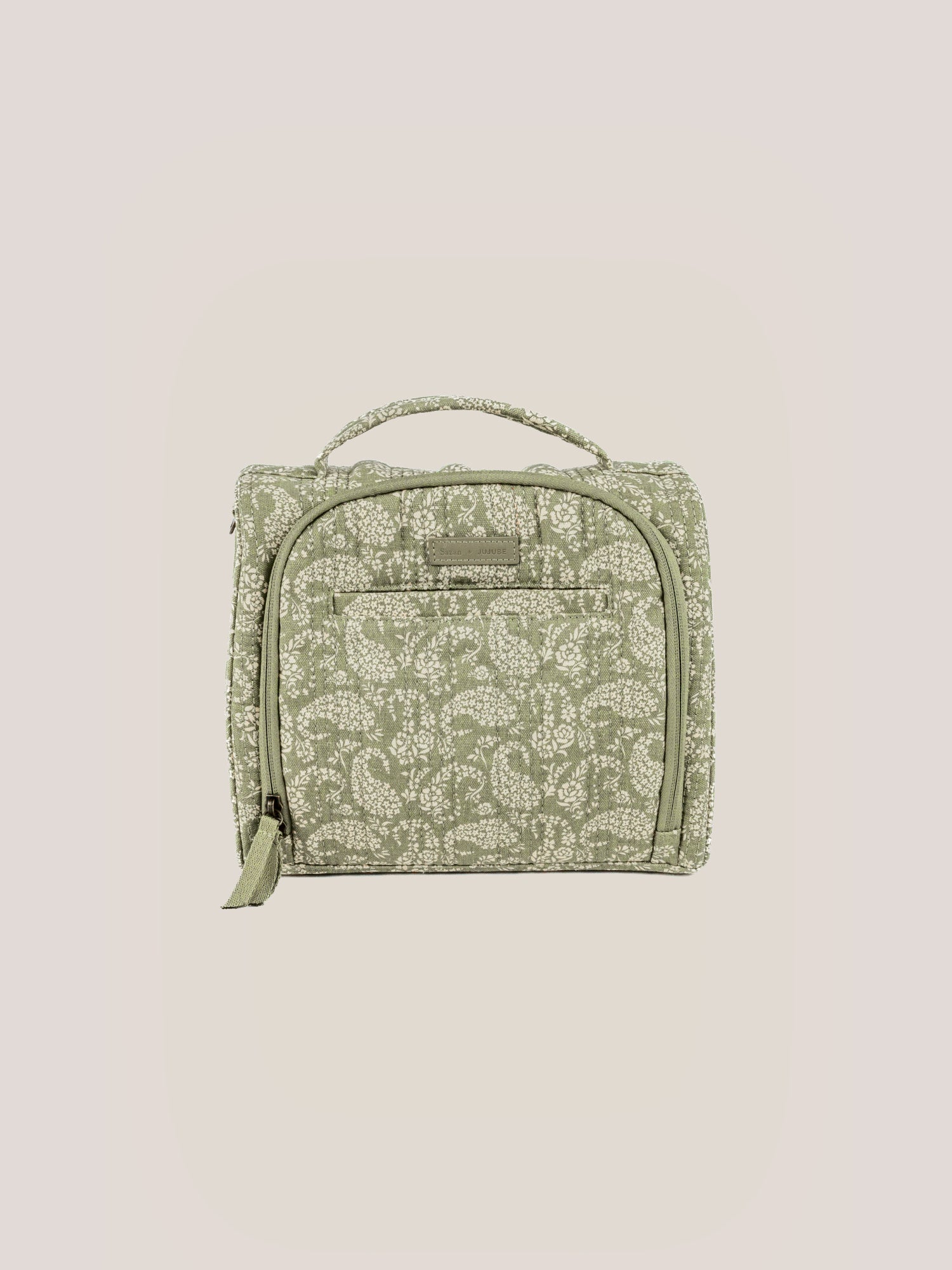 JuJuBe Sazan + JuJuBe Insulated Bottle Bag - Paisley Floral- Bambi Baby
