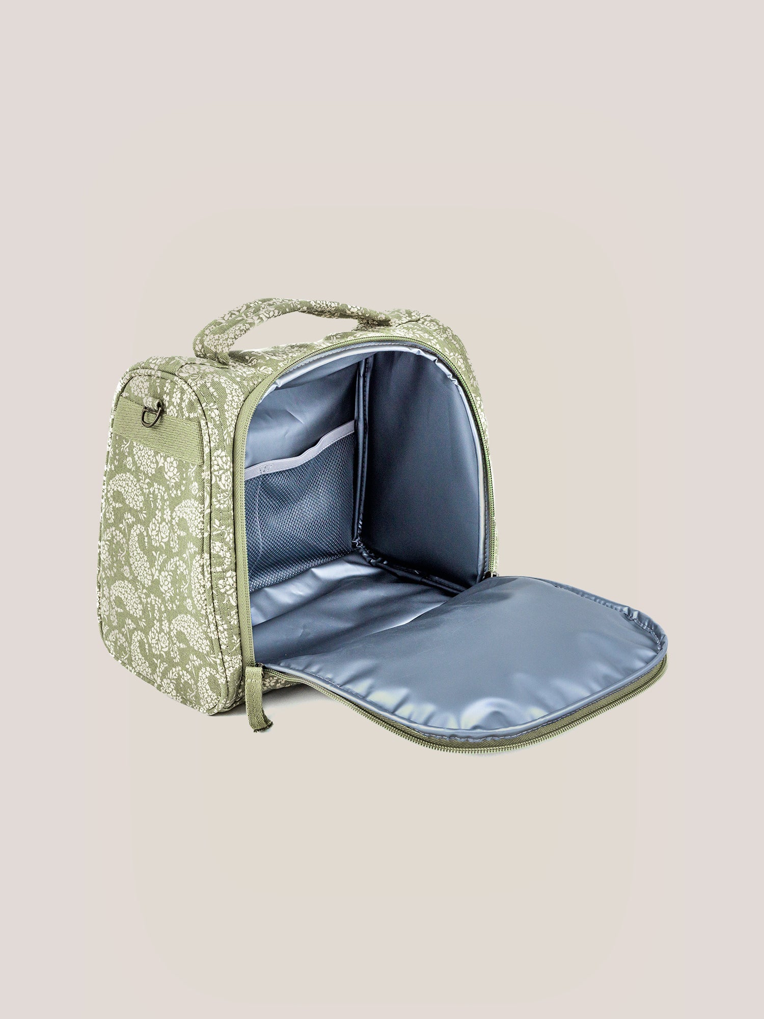 JuJuBe Sazan + JuJuBe Insulated Bottle Bag - Paisley Floral- Bambi Baby