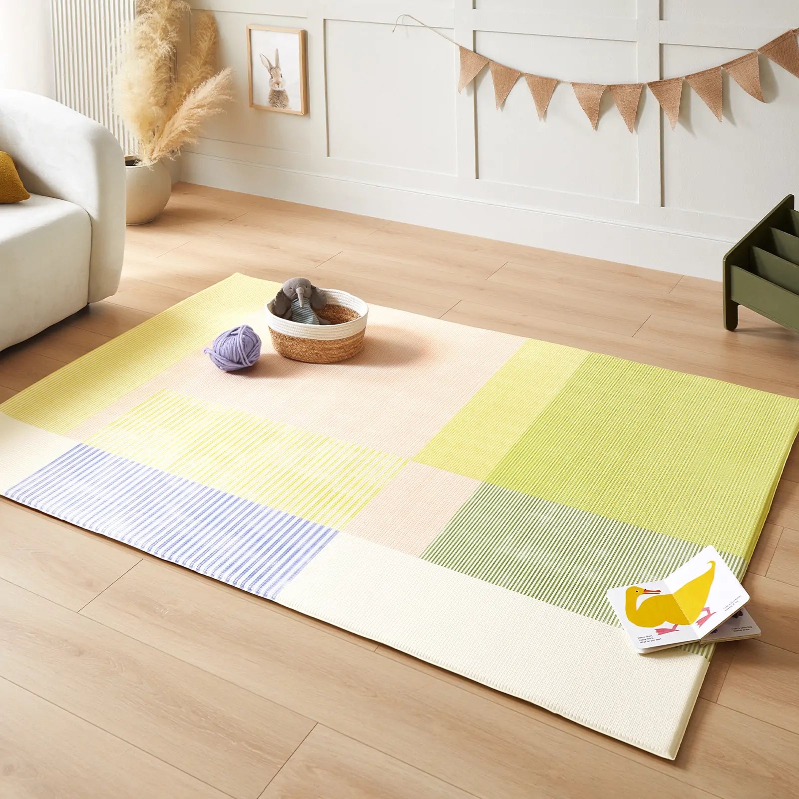 Tiny Land® Double-Sided Baby Playmat Alphabet Adventure- Bambi Baby