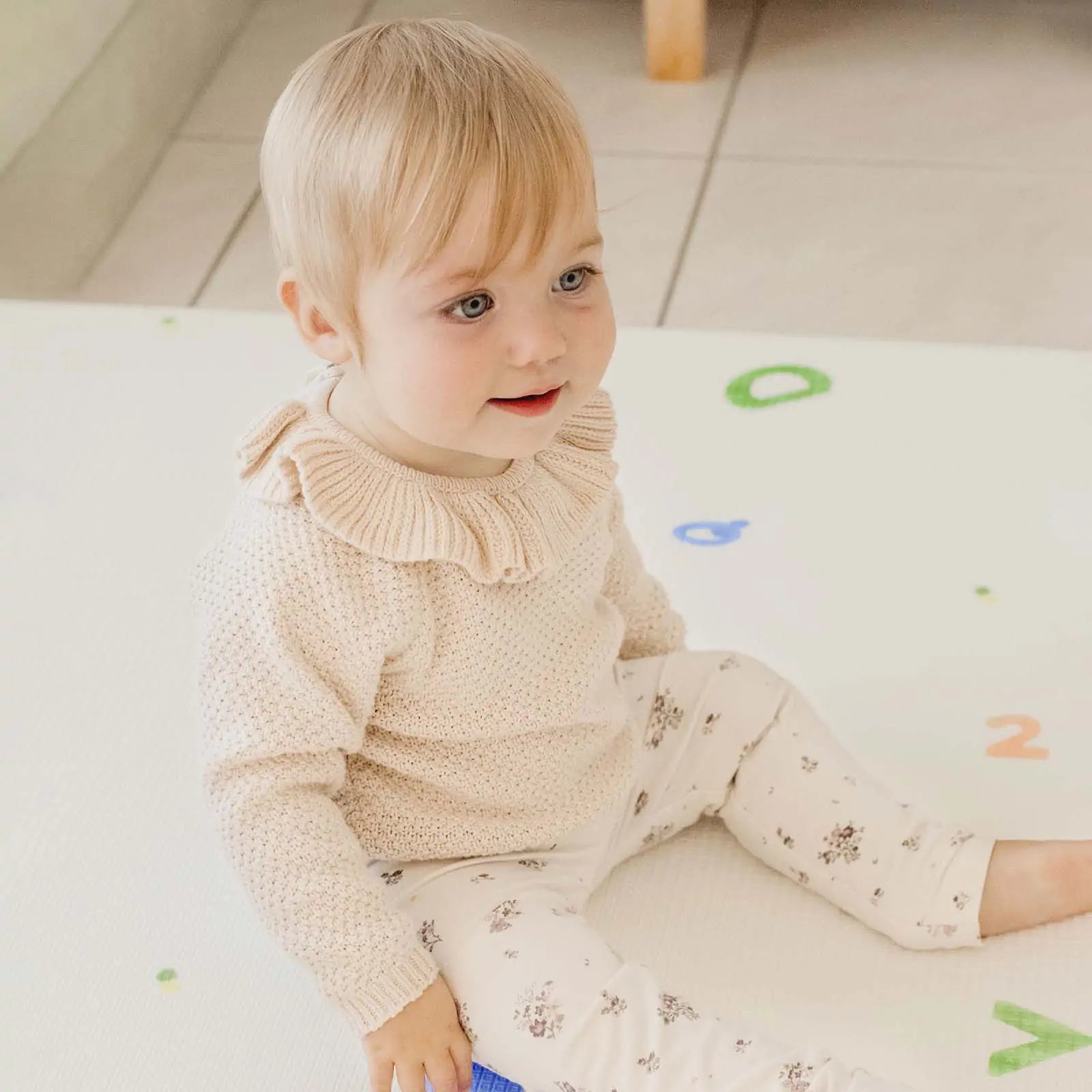 Tiny Land® Double-Sided Baby Playmat Alphabet Adventure- Bambi Baby