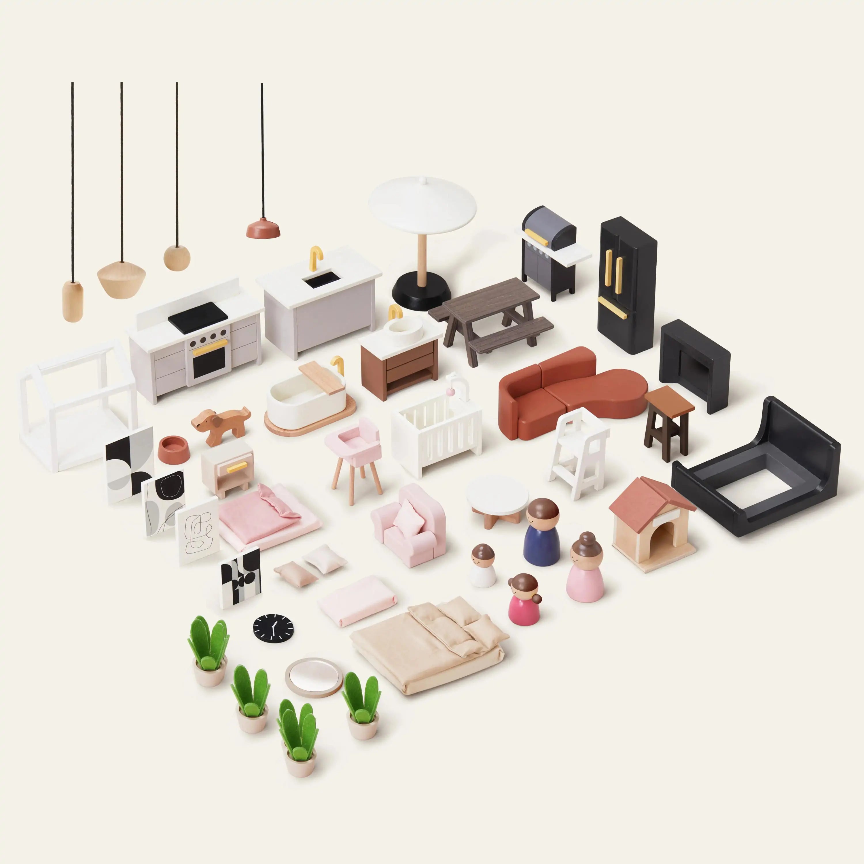 Tiny Land® Sweetwood Edge Dollhouse- Bambi Baby