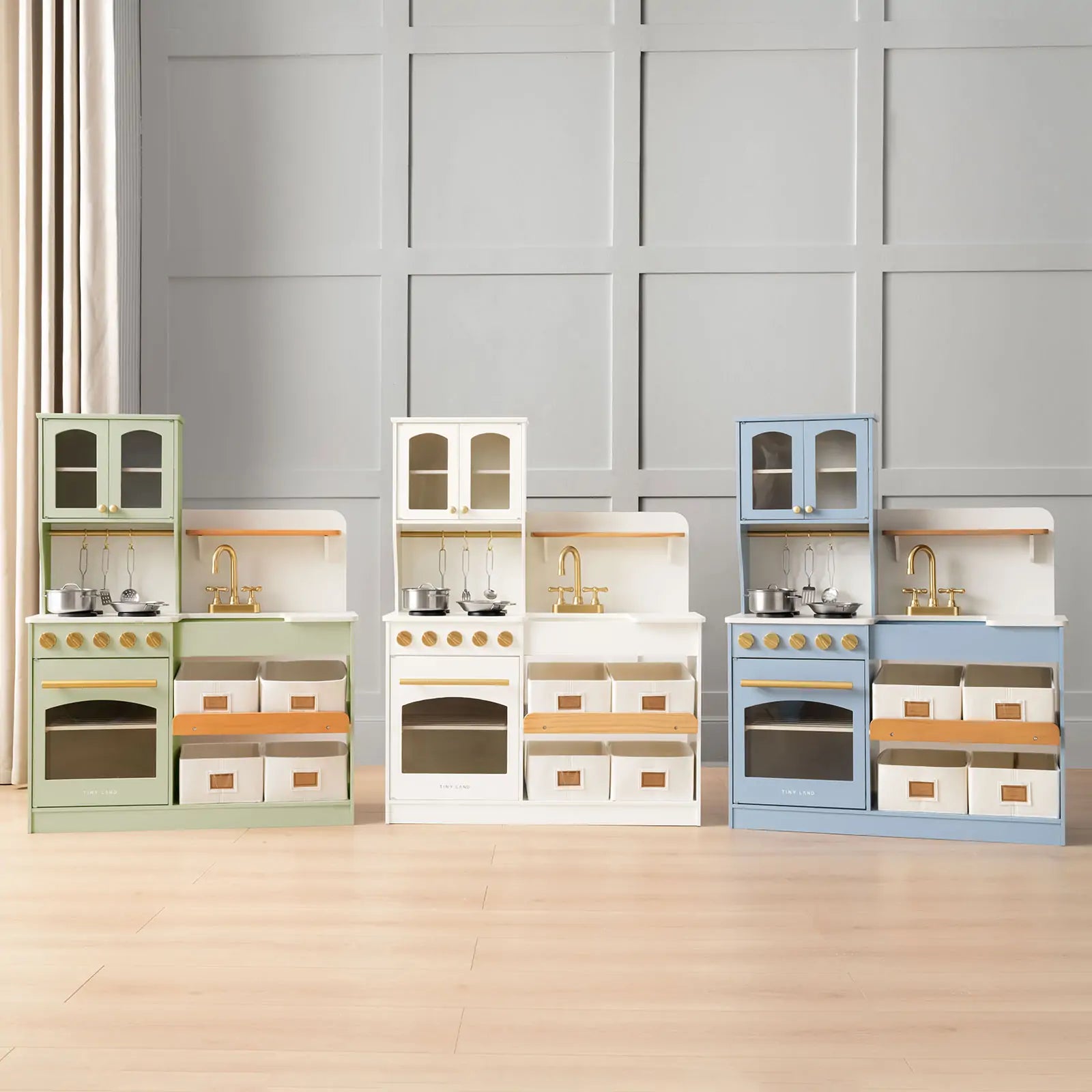Tiny Land® Pretend Play Kitchen for Kids- Bambi Baby