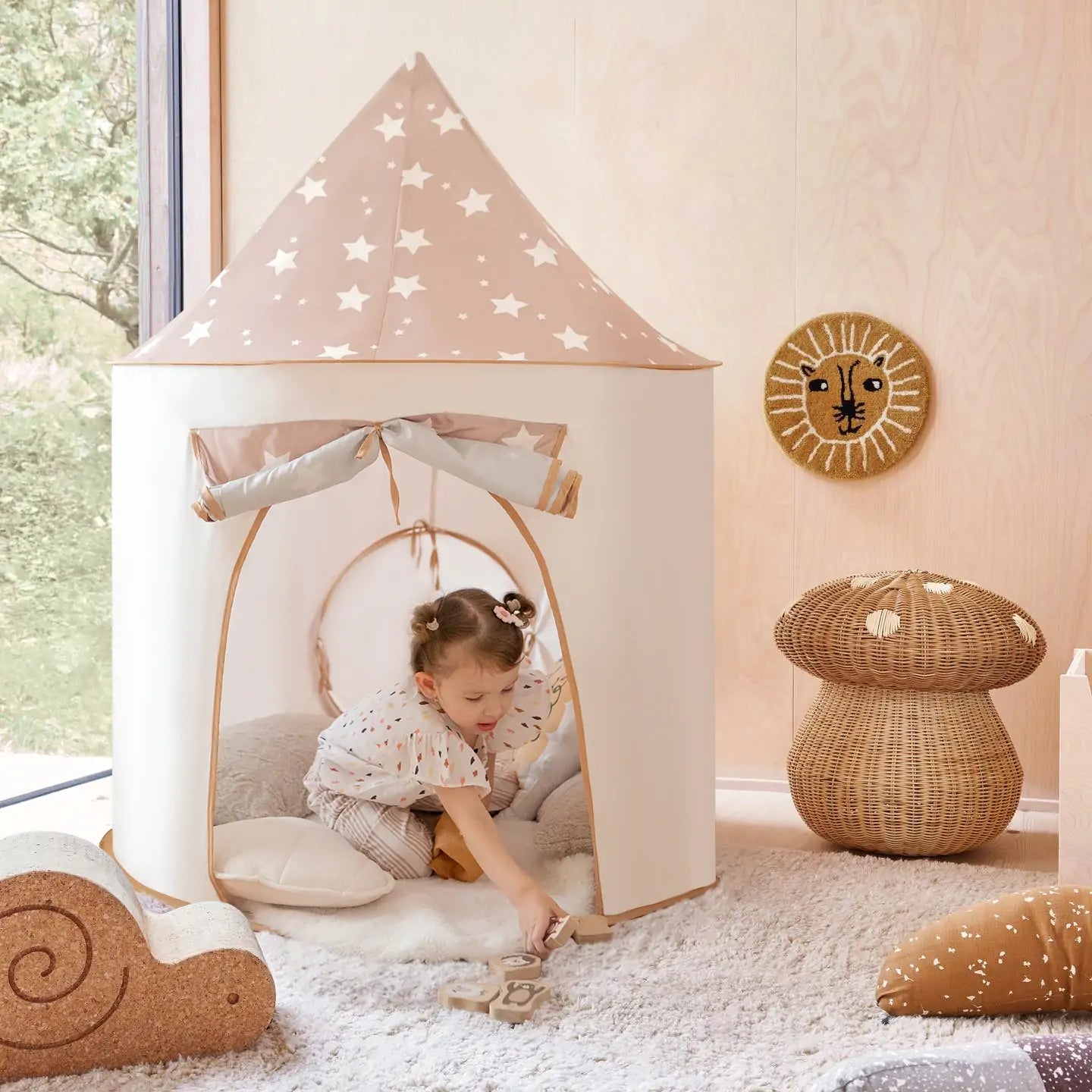 Tiny Land® Discovery 5-in-1 Play Tunnel With no Balls- Bambi Baby