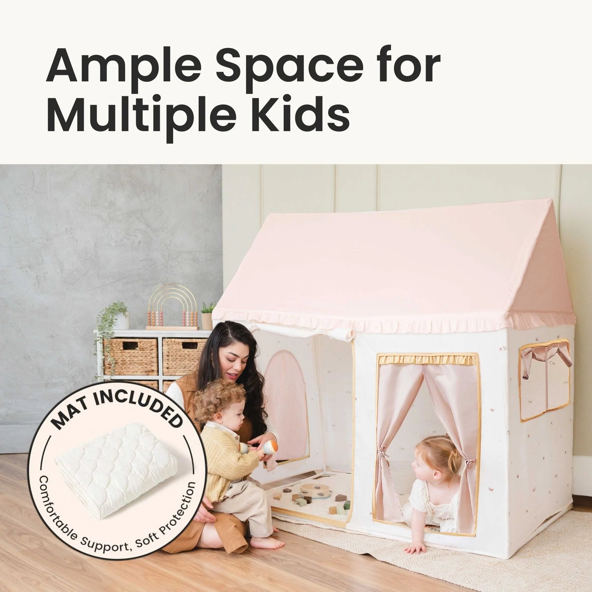 Tiny Land® Sweet Citrus Kids Play Tent- Bambi Baby