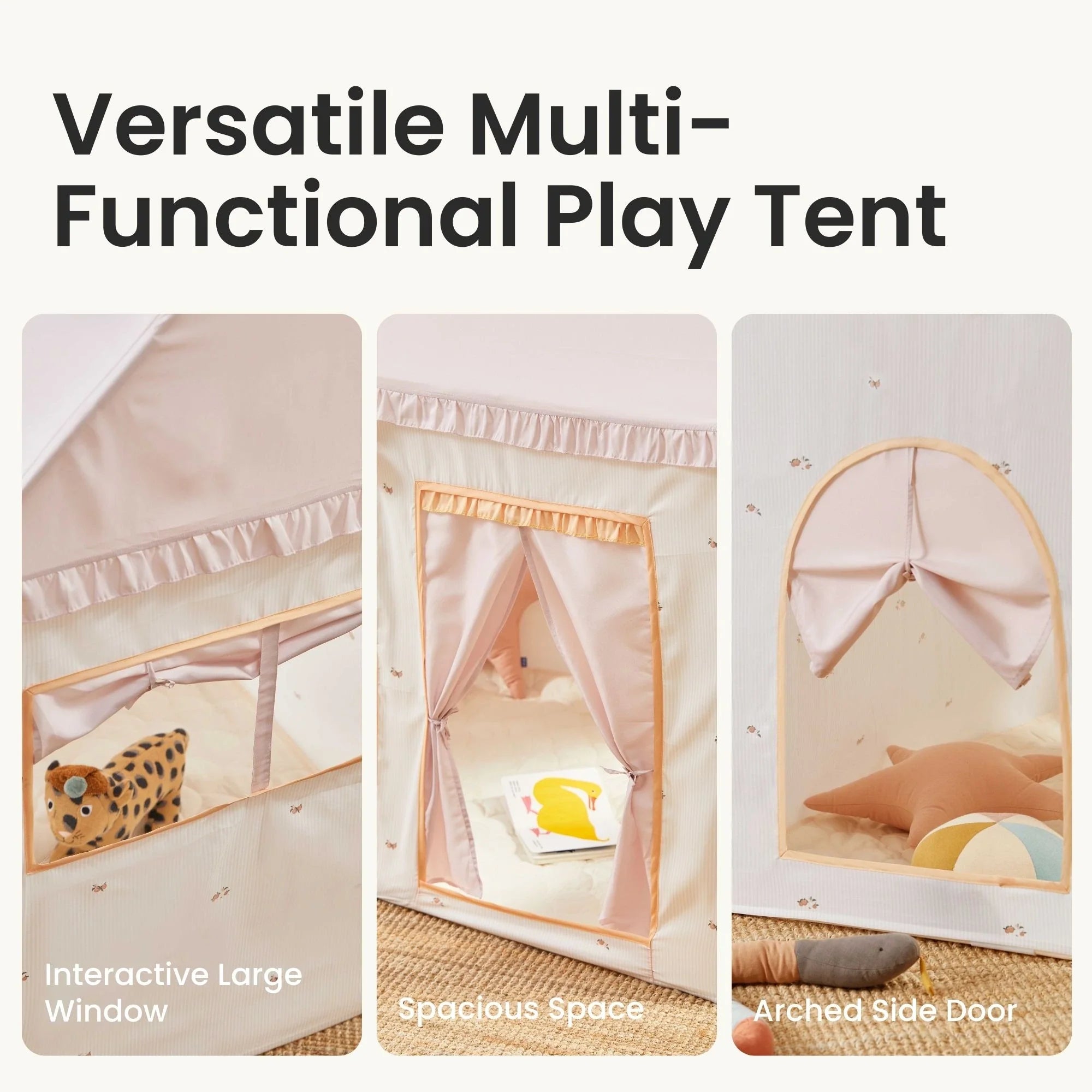 Tiny Land® Sweet Citrus Kids Play Tent- Bambi Baby