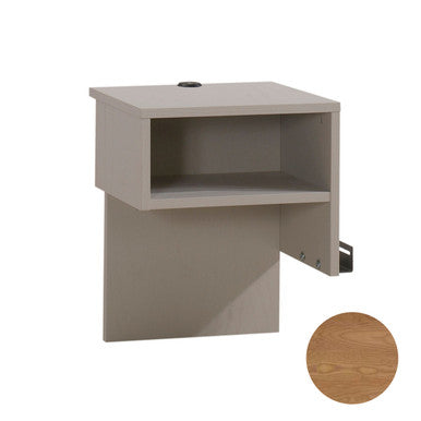 Natart Media Night Table - Left - Wheat- Bambi Baby
