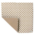 Tapete de algodón orgánico Toki Kids Checker Toffee - Bambi Baby