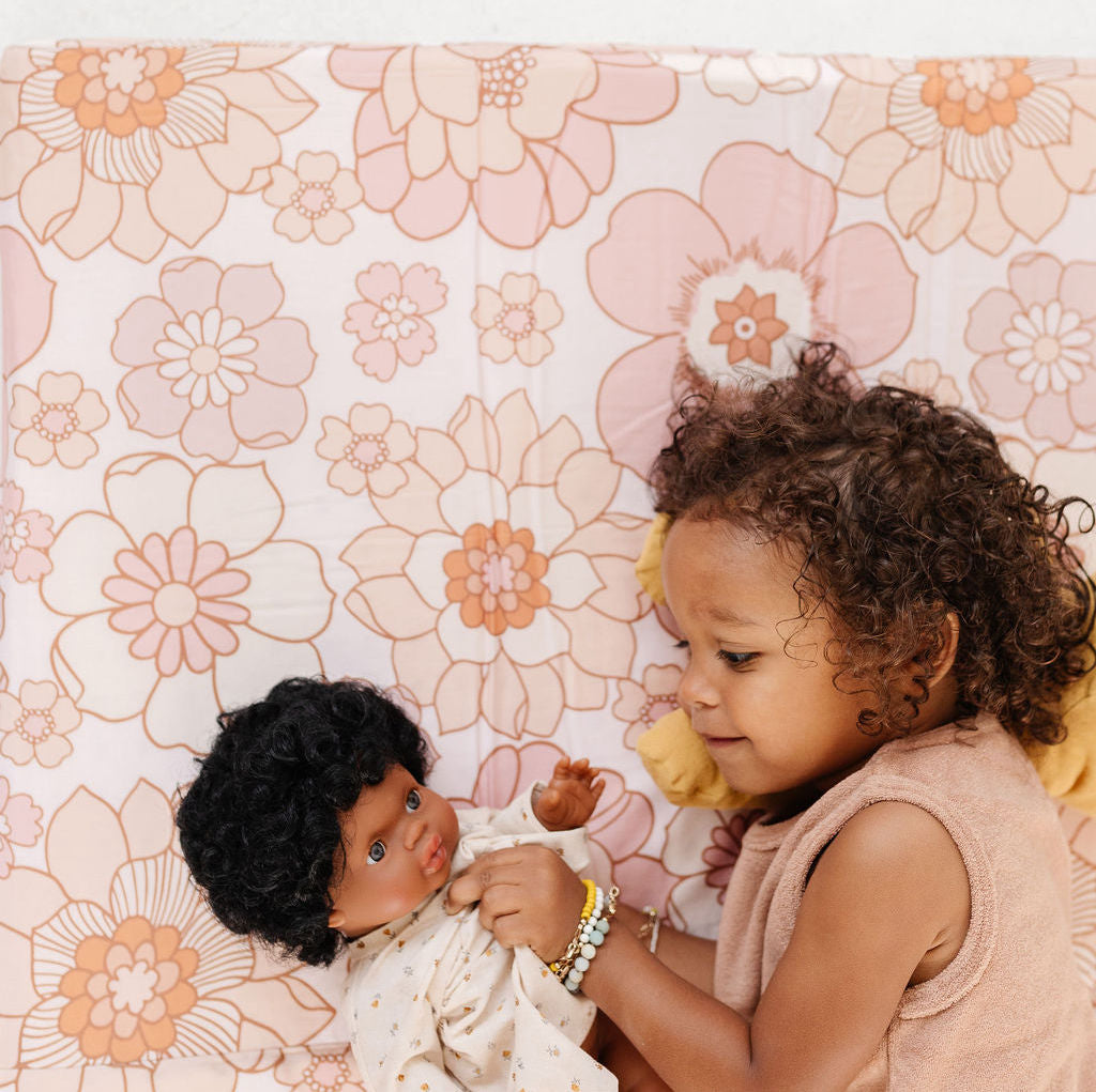 Toki Kids Blooms Organic Cotton Mat- Bambi Baby