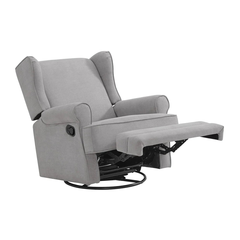 Oxford Baby Teegan Nursery Swivel Glider Recliner Chair- Bambi Baby