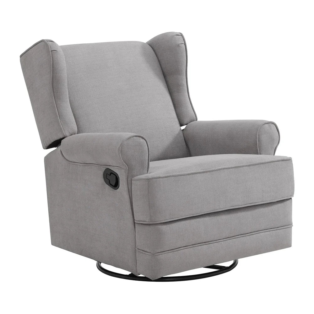 Oxford Baby Teegan Nursery Swivel Glider Recliner Chair- Bambi Baby