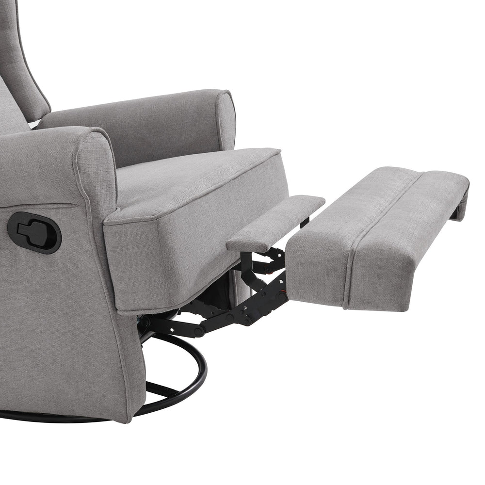 Oxford Baby Teegan Nursery Swivel Glider Recliner Chair- Bambi Baby