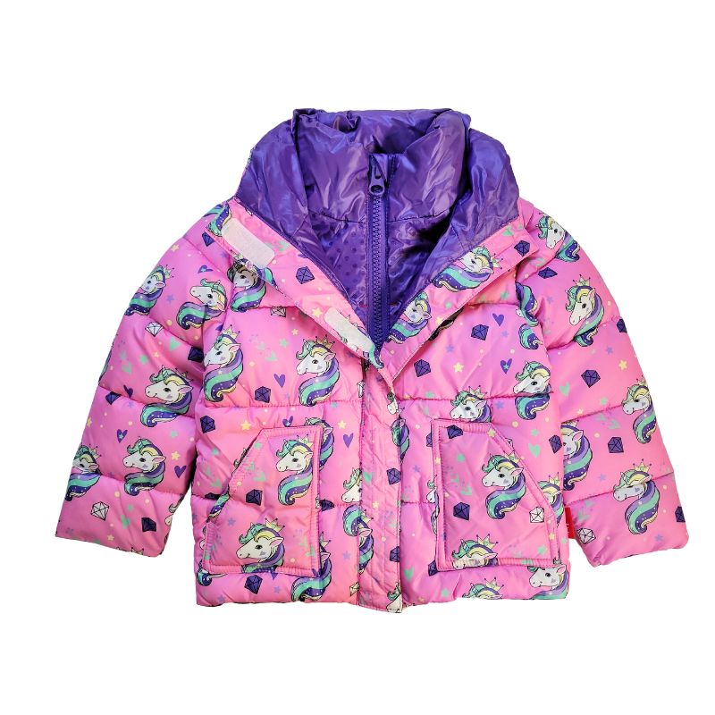 Onekid Car Seat Coat | The Road Coat Vegan - Unicorn Print- Bambi Baby
