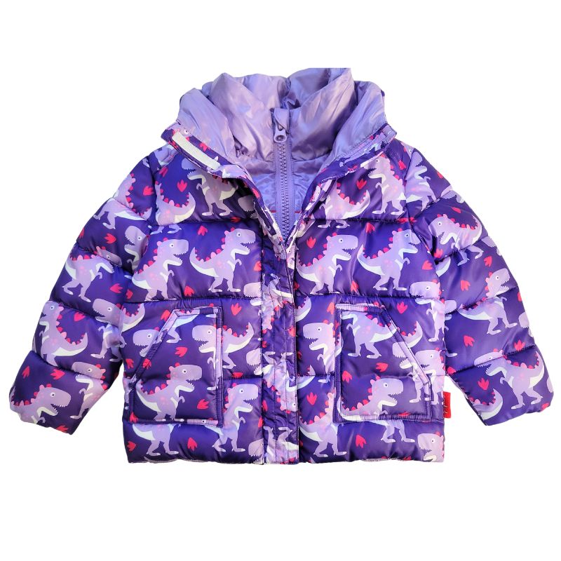 Onekid Car Seat Coat | The Road Coat Vegan - Purple Raptor- Bambi Baby
