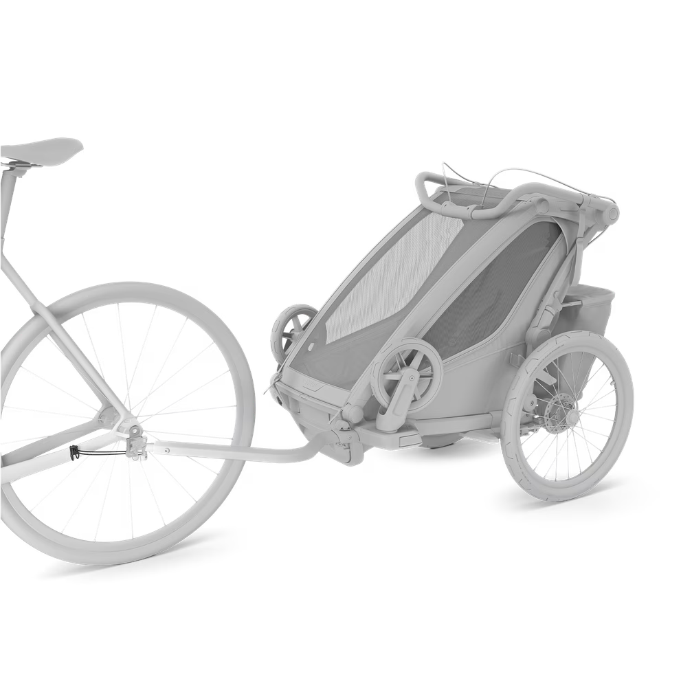 Thule axle mount ezHitch™ plate with quick release skewer- Bambi Baby