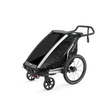 Remolque para bicicleta multideporte Thule Chariot Lite de 1 asiento Agave - Bambi Baby