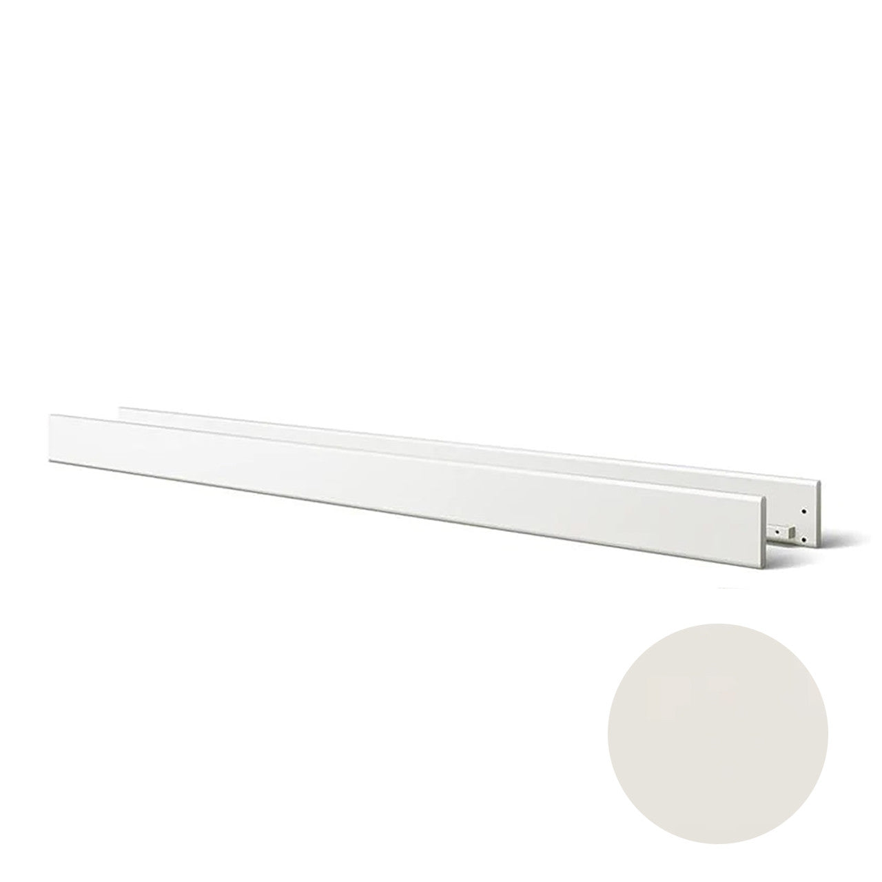 Romina Conversion Kit To Full Bed 18501 in Bianco Satinato- Bambi Baby
