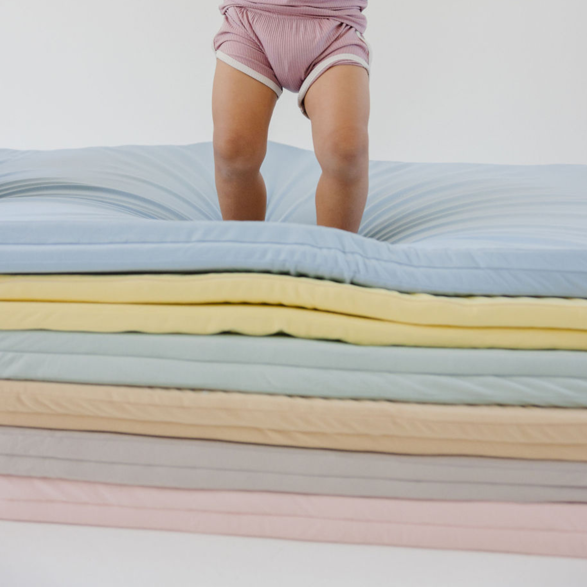 Toki Kids Daisy Jersey Mat- Bambi Baby