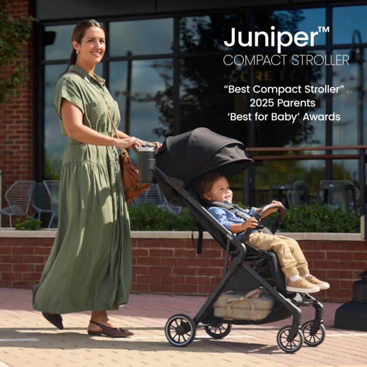 Britax Juniper Compact Stroller with One-Hand RapidFold - Raven