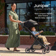 Britax Juniper Compact Stroller with One-Hand RapidFold - Raven Black - Bambi Baby