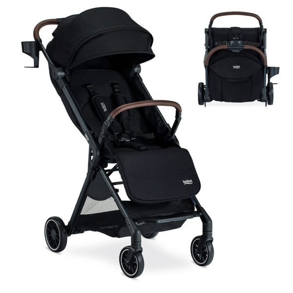 0403-134 ベビーキャリー Britax Juniper Compact Stroller with One-Hand RapidFold - Raven