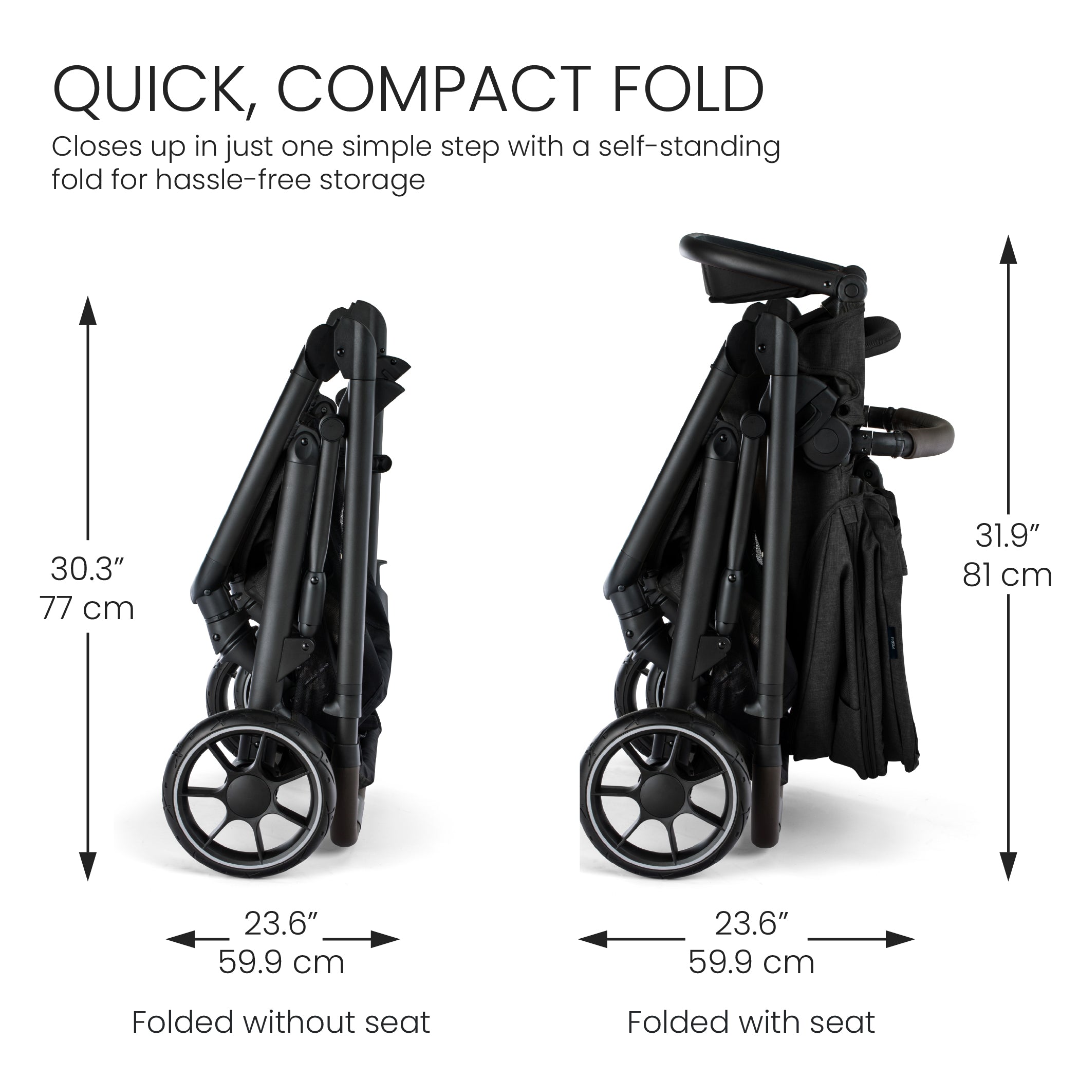 Britax Prism Full-Size Modular Stroller- Bambi Baby
