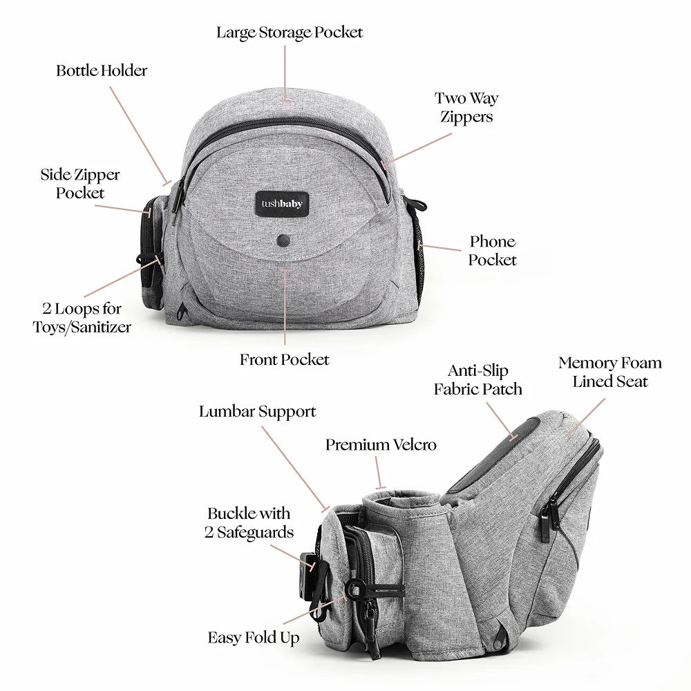 Tushbaby Hip Carrier- Bambi Baby