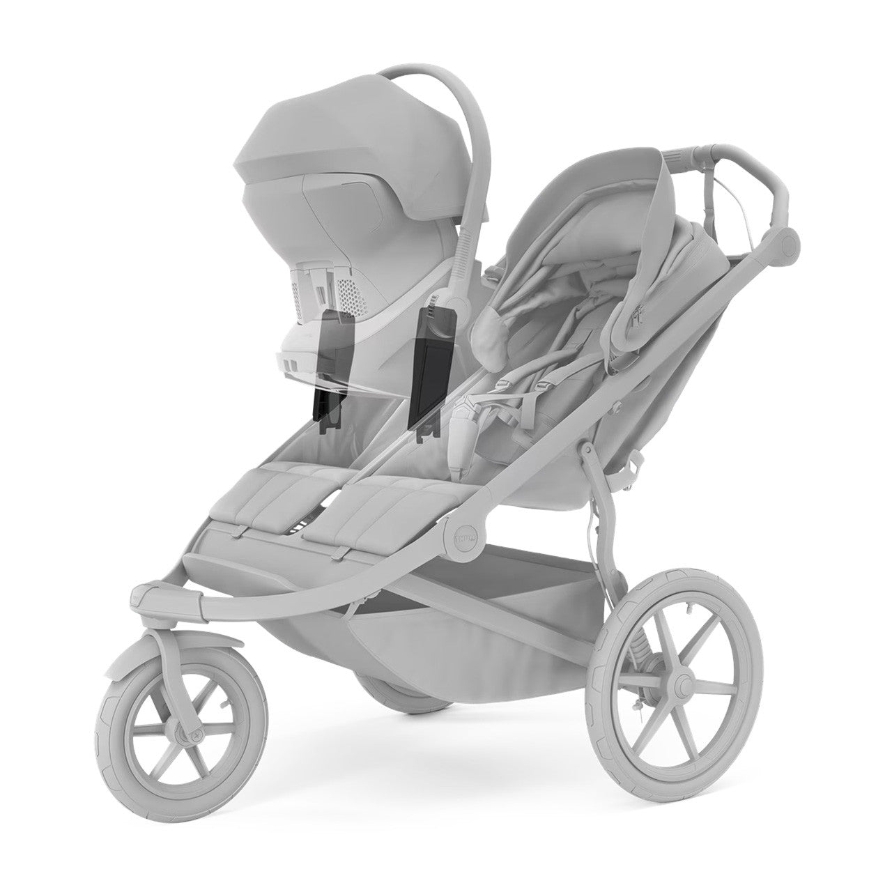 Thule Urban Glide 3 Double Stroller Black- Bambi Baby