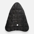 7AM Enfant K-Poncho in Black Plush Heavyweight - Bambi Baby