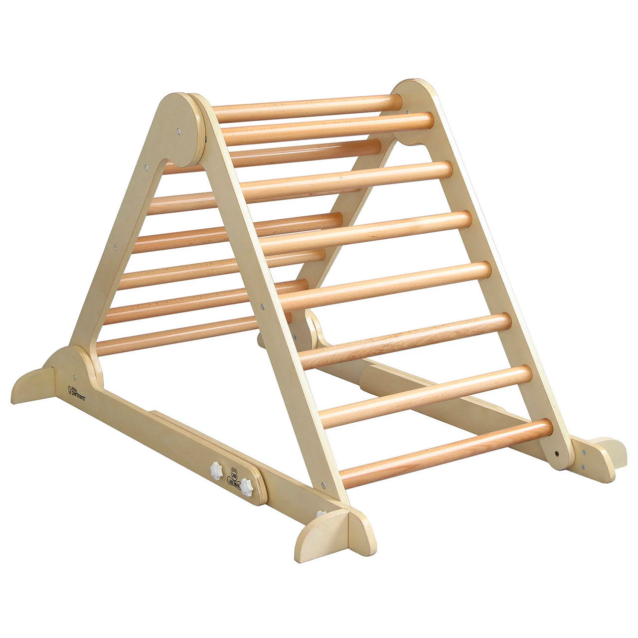 Little Partners Learn 'N Climb Triangle - Natural- Bambi Baby