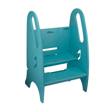 Little Partners 3-in-1 Growing Step Stool - Turquoise- Bambi Baby