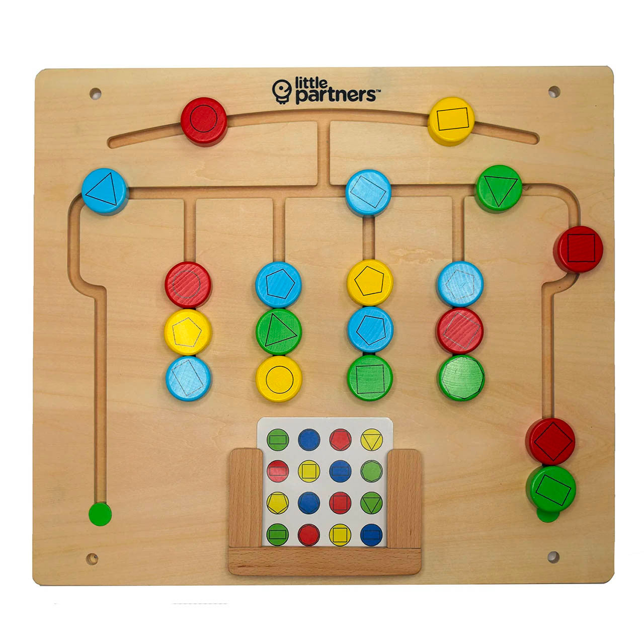 Little Partners Developmental Activity Boards for Original and LTD Edition Learning Towers  - Match N Play- Bambi Baby