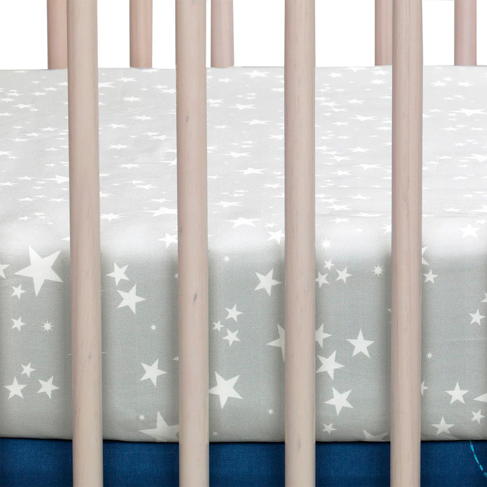 Lambs & Ivy Milky Way Sheet- Bambi Baby