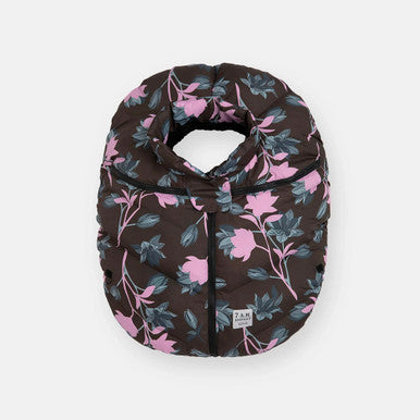 7AM Enfant Print Car Seat Cocoon in Nightingale Garden- Bambi Baby