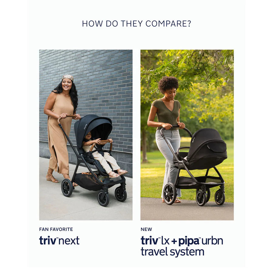 Nuna Pipa urbn + TRIV LX Travel System- Bambi Baby