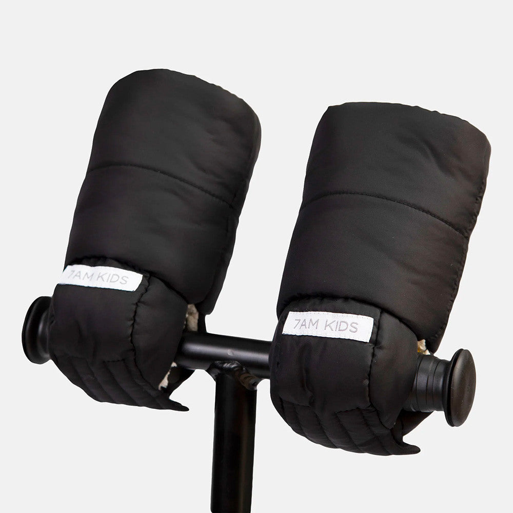 7AM Enfant HMK Warmmuffs Kids in Black- Bambi Baby