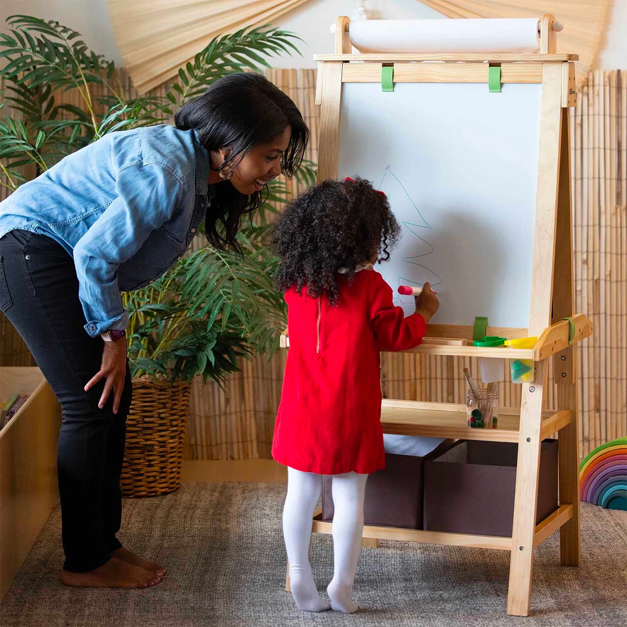 Little Partners Deluxe Learn & Play Art Center- Bambi Baby