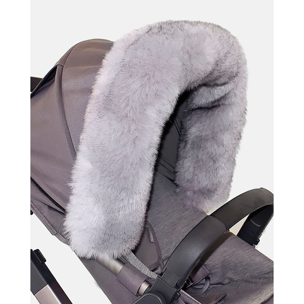 7AM Enfant Marquee Marquee Canopy Cover Tundra in Grey- Bambi Baby