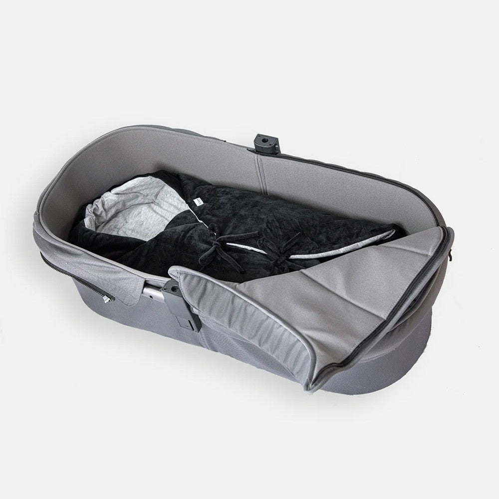 7AM Enfant Core Nido in Black Velour- Bambi Baby